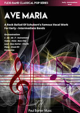 Ave Maria Concert Band sheet music cover